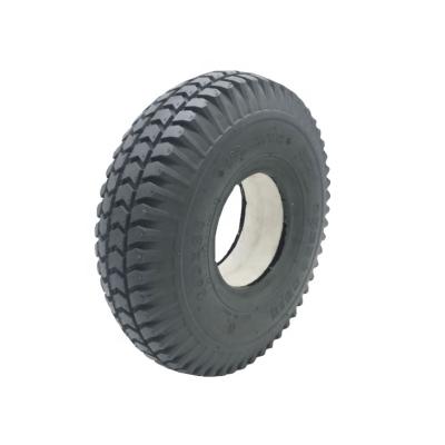 China Solid 3.00-4 Tire and 260x85 Rim 3.00 Wheel 4 Wheel Power Wheelchair Tires Solid Tyres-3.00-4 260x85 Wheelchair Spare Part for sale