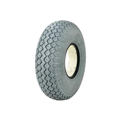 China Solid Wheelchair Wheels Power Wheelchair Tires Solid Wheelchair Tyres-330X100 4.00-5 Diamond Tread Solid Tires for sale