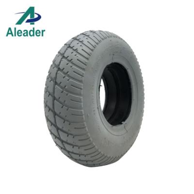 China Solid Wheelchair Wheels Power Wheelchair Tires Solid Training Wheelchair Parts Tyres-2.80/2.50-4 (9x3) for sale