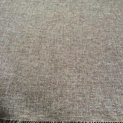 China 100% Linen Like Fabric Anti-Static Polyester Carpet Diningtable With Rhinestones for sale