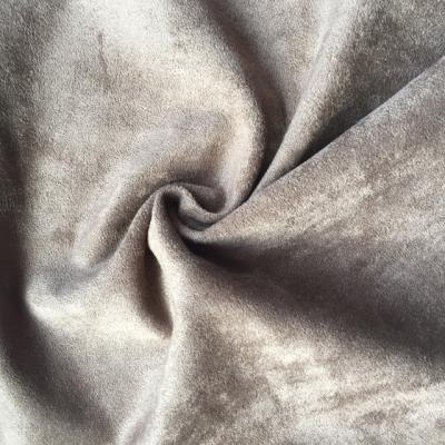 China Factory direct salefaux faux fur fabric 90% polyester 10% spandex anti-static micro suede for sale