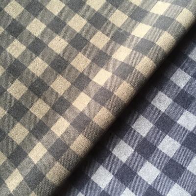 China Shrink-Resistant Mens Casualwear Suit Fabric Printed Plaids 100% Polyester Warp Knitted Velvet / Velor In Customized Colors for sale