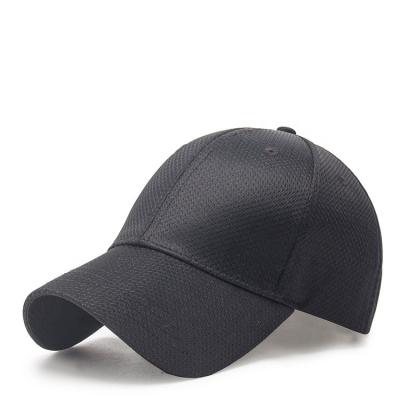 China COMMON plain color with metal adjustment buckle mesh and quick-drying baseball cap for sale