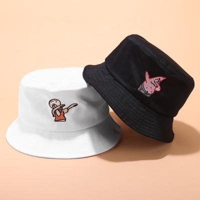 China 2021 Character New Style Custom Bucket Hat Factory Cheap Bucket Hat Customized Logo Accept Small Order for sale