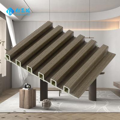 China Traditional Interior Cheap Building Materials Suppliers Plastic Wpc Wall Panels For House Design Decoration for sale