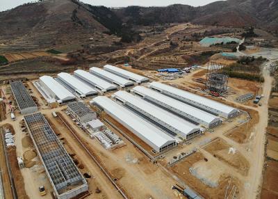 China Galvanized C Z Steel Poultry Farming Structures for sale