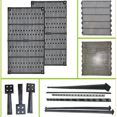 China Pig Farm Cast Iron Slats Flooring For Sow 0.6*0.6m 0.4*0.6m for sale