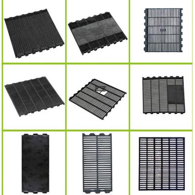 China Pig Crate 9.5mm Gap Slatted Flooring For Livestock Poultry Farm 26mm Height for sale