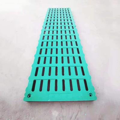 China 16mm 22mm Hole BMC Slat Floor Anti Skid Poultry Plastic Flooring for sale