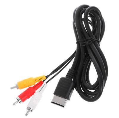 China For Dreamcast Classic 1.8M RCA AV Cord For Sega Dreamcast Stereo Composite Audio Video TV Adapter Cable for sale