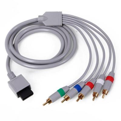 China For Wii Audio Video Component Compound Cable 1.8m RCA AV For Nitendo Wii for sale