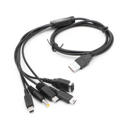 China For Wii 5in1 USB Charging Cable For Nintendo Wii U 3DS NDSi XL Dsi PSP 3000 GBA for sale