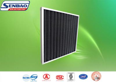 China Customized Pleated Panel Air Filters Activated Carbon Synthetic Fiber for sale