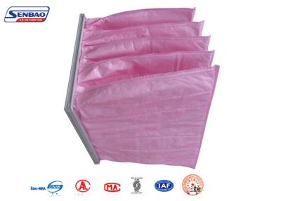 China F7 Multi Pocket Air Activated Carbon Air Filter Synthetic Fiber Secondary Medium Efficiency Ventilation for sale