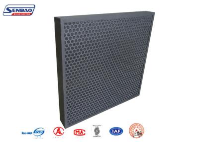 China Paper Frame Activated Carbon Pleated Panel Air Filters For Ventilation System for sale