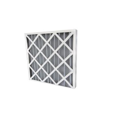 China Home Electronic Pleated Panel Air Filters Air Conditioner Disposable Pre Filter for sale