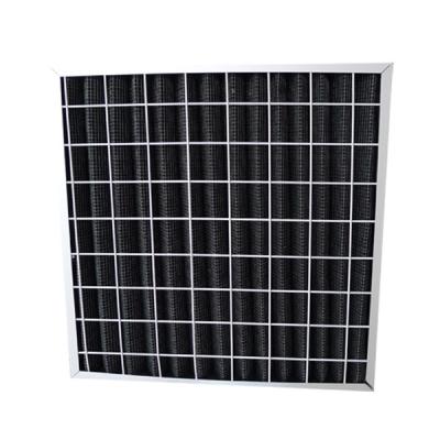 China Pleated Media Hospital Air Filter Activated Carbon With Polyester Fiber Media for sale