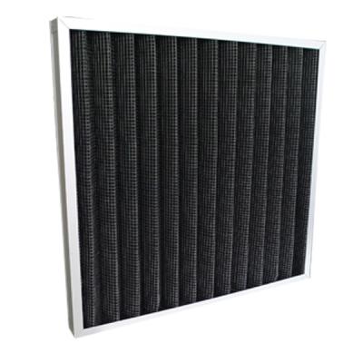 China High Efficiency Pleated Panel Activated Carbon Air Filter Hvac Pre Filter for sale