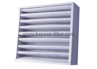 China Non Woven Fabric 5 Micron Pleated Disposable Air Filters G4 With Large Dust Capacity for sale