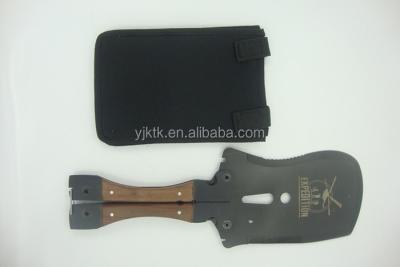 China Best Selling Stainless Steel Folding Ax Rogue Ice Ax With Wooden Handle Hatchet for sale