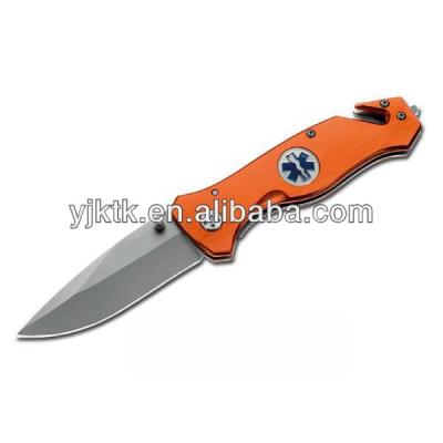 China Knife Breaker Tactical Glass Aid Rescue Survival Opening Folding Knife for sale