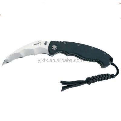 China Hot Selling Utility Knife Stainless Steel Folding Bat Knife With Handle Group Of Ten for sale