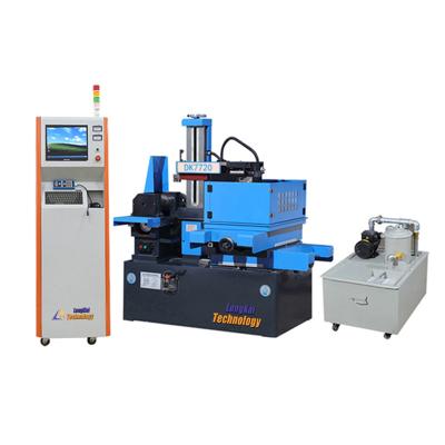 China CNC Wire Cutting Machine DK7720 EDM Machining Machine With High Speed ​​Cabinet EDM Wire Cutter for sale