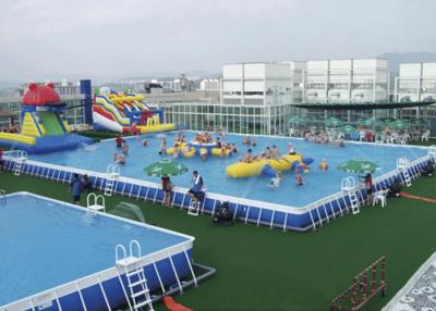 Chine Piscine de vue de filtre à sable de rectangle 366 x 91cm pour le parc à vendre