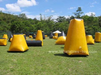 China Campo inflable del aire del sorbo de Paintball de la arcón de los juegos de los deportes al aire libre para la diversión en venta