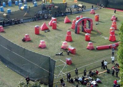 China De Hindernissen van het Kanonpaintball van het Paintballmateriaal, Douanegrootte Comercial Campo DE inflable Paintball Te koop