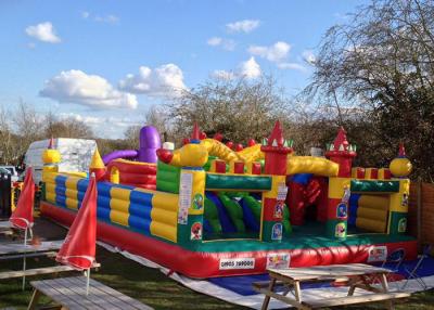 China Castelo Bouncy inflável exterior com corrediça, castelo Bouncy adulto comercial do CE à venda