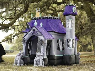 China Halloween Inflatable Haunted House Halloween Party Decoration Advertising Inflatables for sale