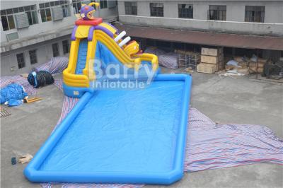 China CER-Zertifikat-aufblasbarer Wasser-Park, aufblasbarer Pool mit Piranha-Dia mit Pool zu verkaufen