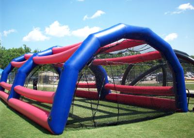 China Jaula de bateo inflable de béisbol de la calidad comercial para el juego del deporte en venta