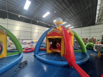 China Large World Of Sports Inflatable Carnival Games 3/4/5 In 1 Outdoor Inflatable Games for sale