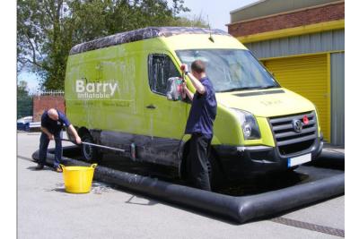 Chine haut tapis gonflable de station de lavage de 0.6m avec EN14960 pour le divertissement extérieur à vendre