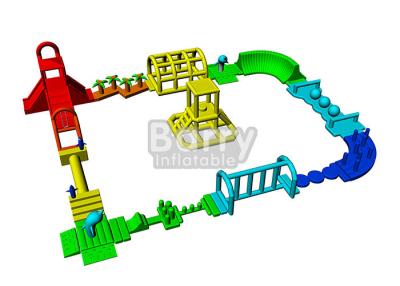 중국 바다를 위한 캄보 부풀게할 수 있는 워터 파크를 표류시키는 대기업 부풀게할 수 있는 플로팅 워터 파크 물 도전 판매용