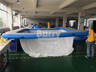 Chine Méduses de natation gonflables de flottement de piscine d'océan anti prenant la clôture au filet pour le yacht à vendre