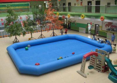 China PVC de 0.9m m fuera de la piscina inflable rectangular azul para los adultos en venta