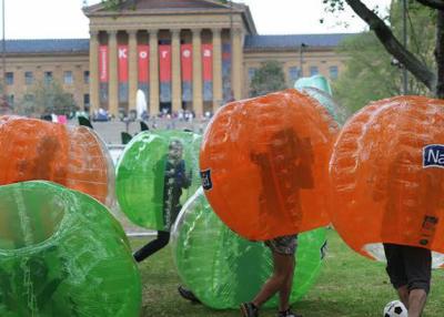 China Human Sized Crazy Soccer Bubble / Human Inflatable Bumper Bubble Ball for sale