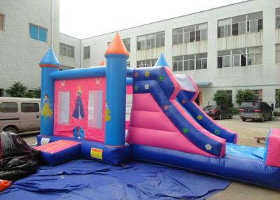 Κίνα Φωτογραφική διαφάνεια Combo Bouncy Castle πριγκηπισσών παιδιών για το διογκώσιμο λούνα παρκ προς πώληση