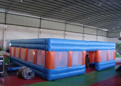 China 0.55mm PVC Kids Playground Inflatable Outdoor Games Blow Up Maze EN14960 for sale