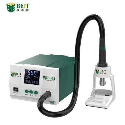 China Air Cool/Hot Air 1200W BGA 220V/110V Air Gun Rework Soldering Station Heat Air Gun Hot Soldering Station For SMD SMT Repair Soldering Tools for sale