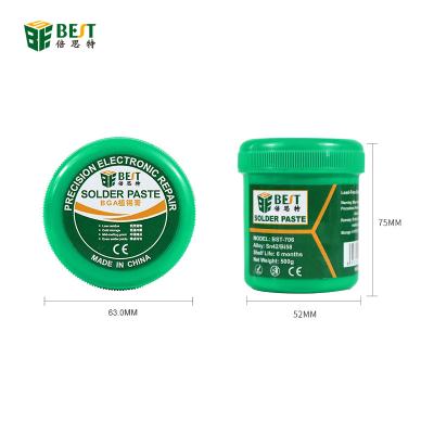 China BST-706 Tin Cream Welding Solder BGA High Activity Flux For Tool Welder Repair Rework Solder Solder Paste for sale