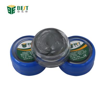 China BEST 328 50g ISO9001 PCB PCB Ect Sn63pb37 Soldar Paste Tin Solder Paste Solda Soldering for sale