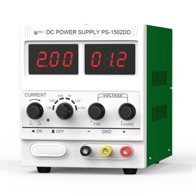 China New Design BEST 1502DD 15V Low Power Consumption DC Battery Backup Power Supply For Mobile Phone Repair for sale