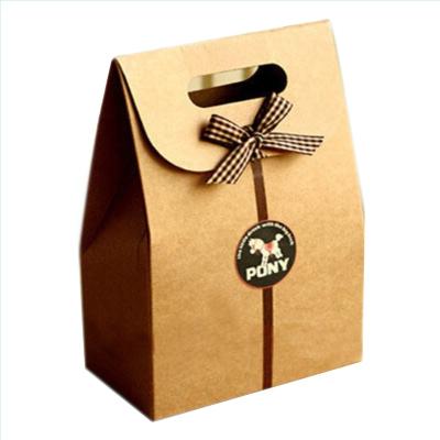 China Recycled Materials RG Packaging Wholesale Custom Cookies Paper Kraft Paper Bags for sale