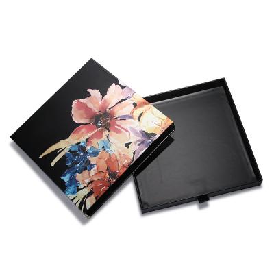 China Customization Handmade Design and Print High Grade Top Grade Silk Scarf Gift Box Outer Packing Smoked Access Box for sale