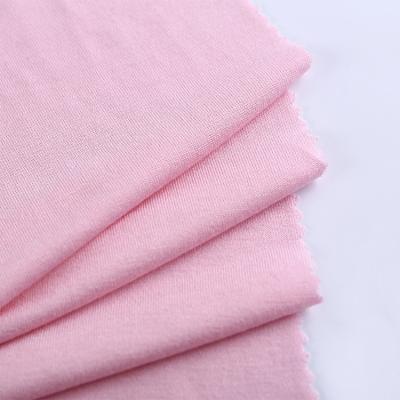 China Viable Soft Vortex Rayon Jersey Knit Dress Fabric Plain Dyed Wholesale for sale