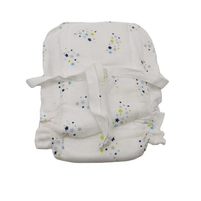 China Cotton Durable Using Widely Popular Product White Washable Muslin Baby Diaper for sale